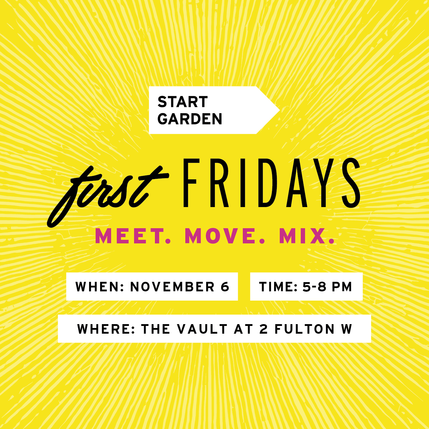 November Start Garden First Fridays